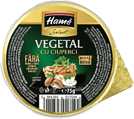 Hame - Select Vegetarian Pate with Mushrooms (Vegetable Pasta with Mushrooms) 75g