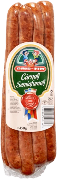 Cristim - Semi Smoked Dried Sausages / Carnati Semi Afumati 330g
