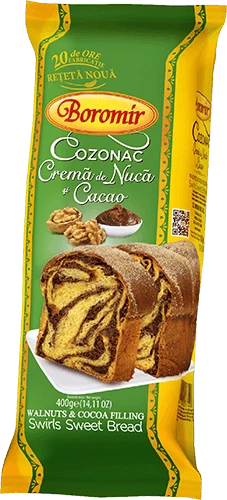 Boromir - Sponge cake with walnut and cocoa cream / Walnut and Cocoa Cream Cake 400g