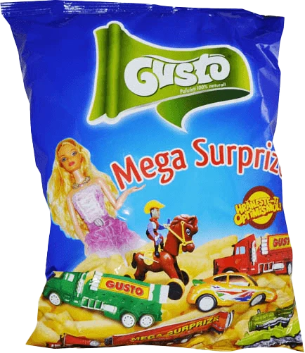 Gusto - Super Surprise Puffy Snacks / Puffs with Surprises 60g