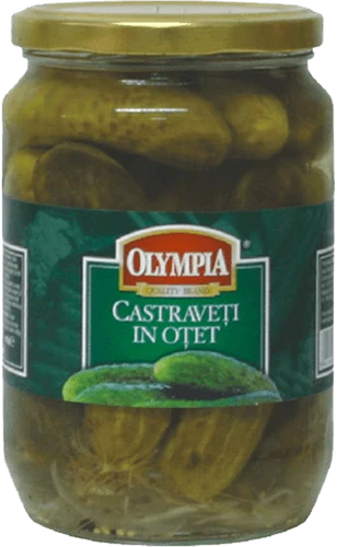Olympia - Cucumbers in Vinegar 3-6cm / Cucumbers 3-6cm in Vinegar 720ml