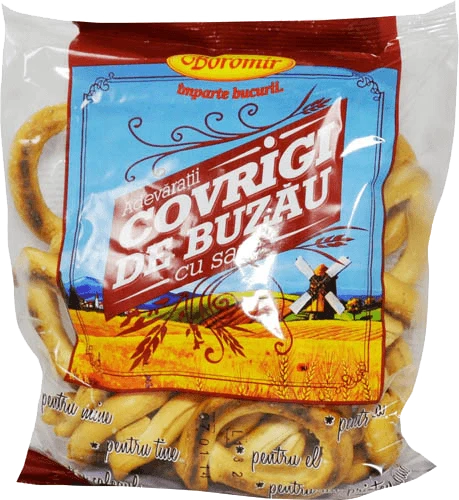 Boromir - Salty Buzau Pretzels / Buzau Pretzels with Salt 250g