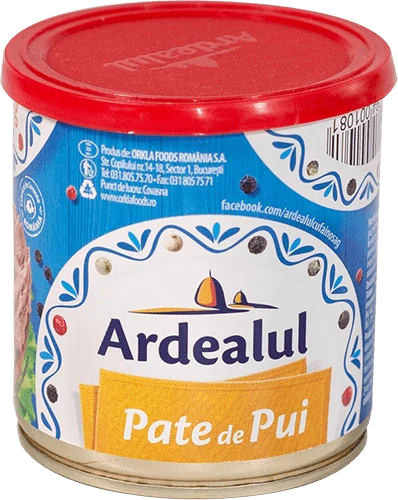 Ardealul - Chicken Liver Pate / Chicken Pate 300g