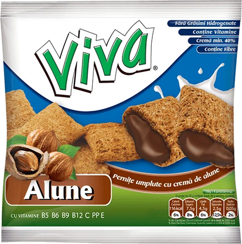 Viva - Hazelnut Pillows 200g / Viva Hazelnut Pillows 200g
