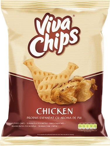 Viva - Chicken Flavor Chips / Viva Chicken Chips 100g