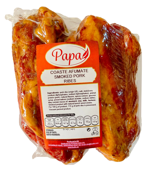 Papa - Smoked Pork Ribs kg ~0.6-0.8kg / Smoked Ribs