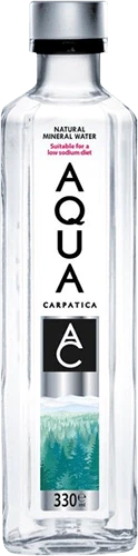 Aqua Carpatica - Sparkling water 330ml (Glass bottle)