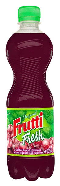 Frutti Fresh - Red Grapes Light PET 0.5l