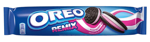 OREO - OREO REMIX VANILLA AND RASPBERRY 157g