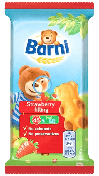 BARNI - LU BARNI with strawberry 30g