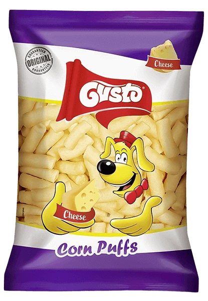 GUSTO - CORN PUFFLES WITH PEPPER 80G