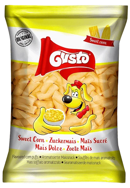 GUSTO - SWEET CORN PUFFLES 80G