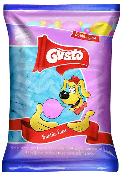 GUSTO - CORN PUFFS WITH SWEET OLIVE GUM 80G